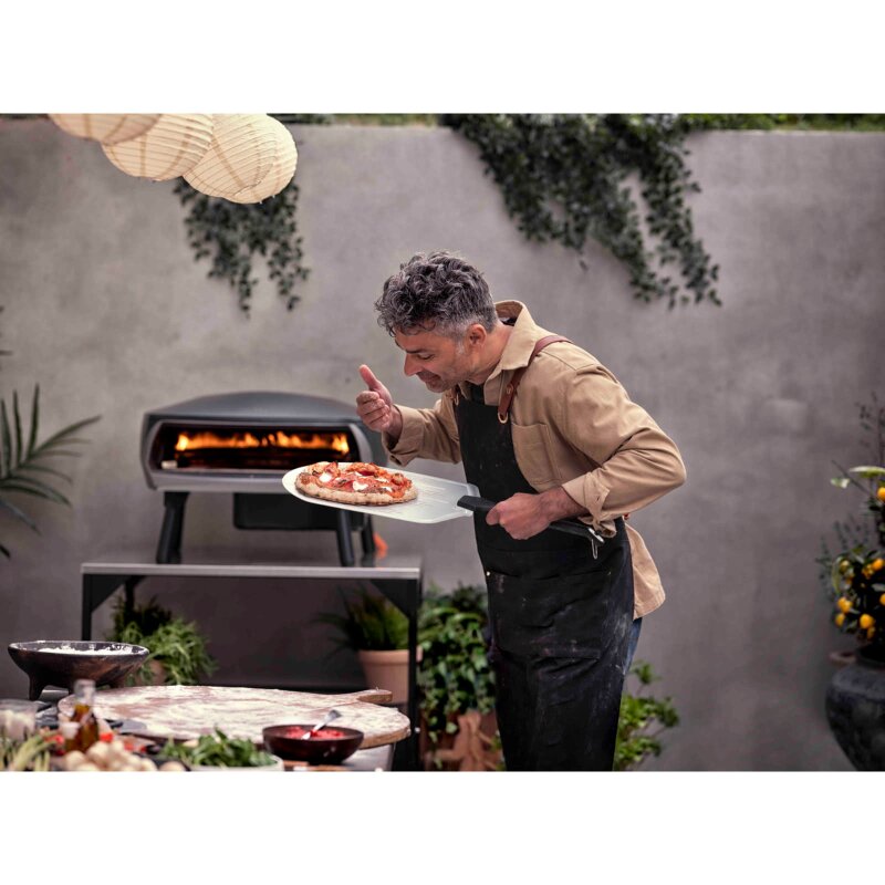 Witt Pizzaschieber, Aluminium, perforiert,12 Zoll für Ø30 cm Pizzen