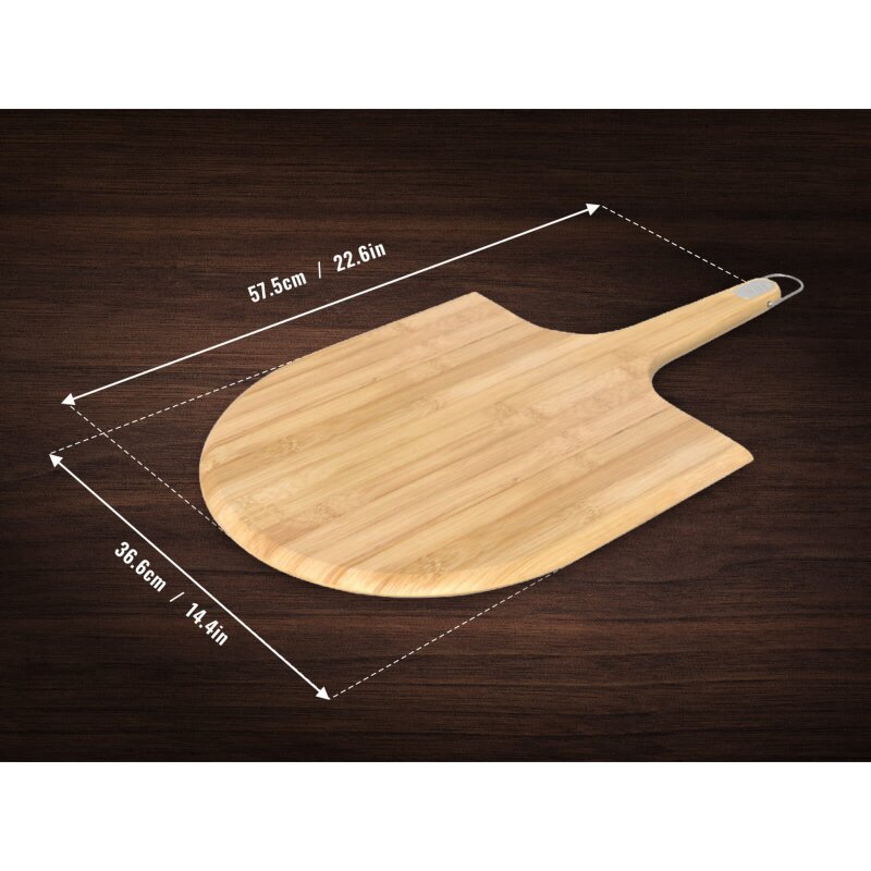 Witt Pizzaschieber aus Holz, FSC- zertifiziert,14" für Ø36 cm Pizzen