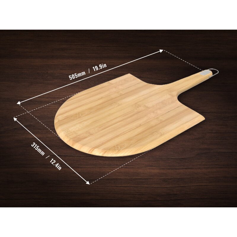 Witt Pizzaschieber aus Holz, FSC- zertifiziert,12" für Ø30 cm Pizzen