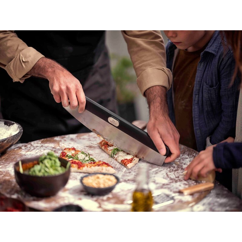 Witt Pizza- Wiegeschneider Rocker Blade, rostfreier Stahl