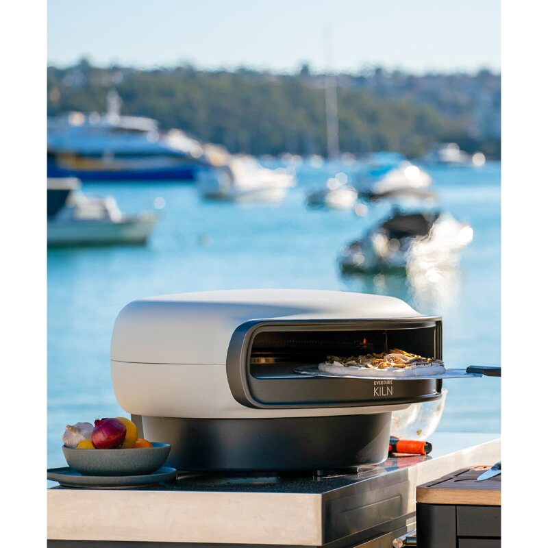 Everdure KILN Pizzaschieber 14"/ 35cm, Aluminium perforiert