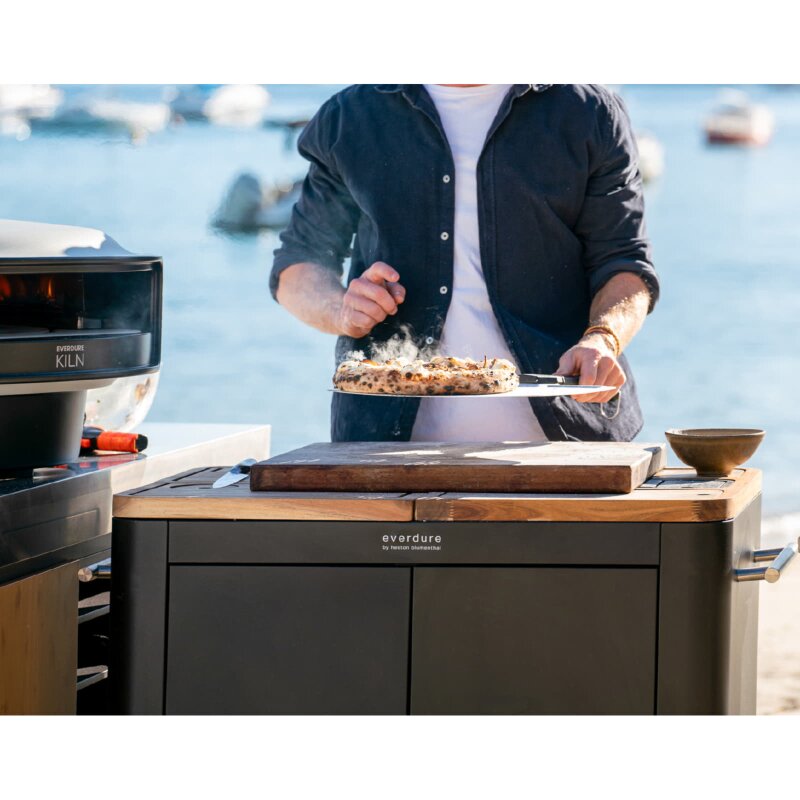 Everdure KILN Pizzaschieber 14"/ 35cm, Aluminium perforiert