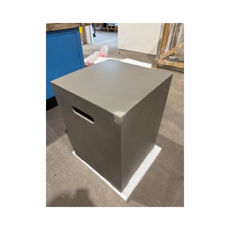Elementi quadratische Gasflaschenabdeckung, hellgrau - B-Ware