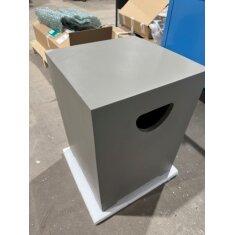 Elementi quadratische Gasflaschenabdeckung, hellgrau - B-Ware