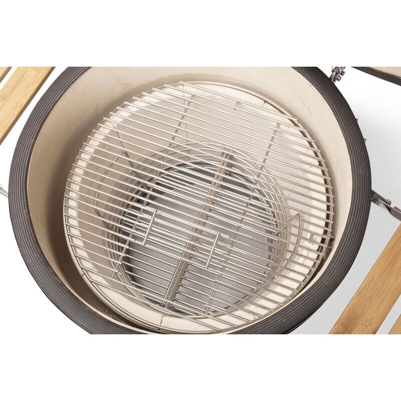 Keramikgrill Yakiniku Kamado 24", XXL Set inkl. Gestell, Cover + Pro- Set