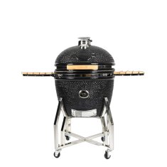 Keramikgrill Yakiniku Kamado 24", XXL Set inkl. Gestell, Cover + Pro- Set