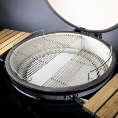 Keramikgrill Yakiniku Kamado 24", XXL Set inkl. Gestell, Cover + Pro- Set