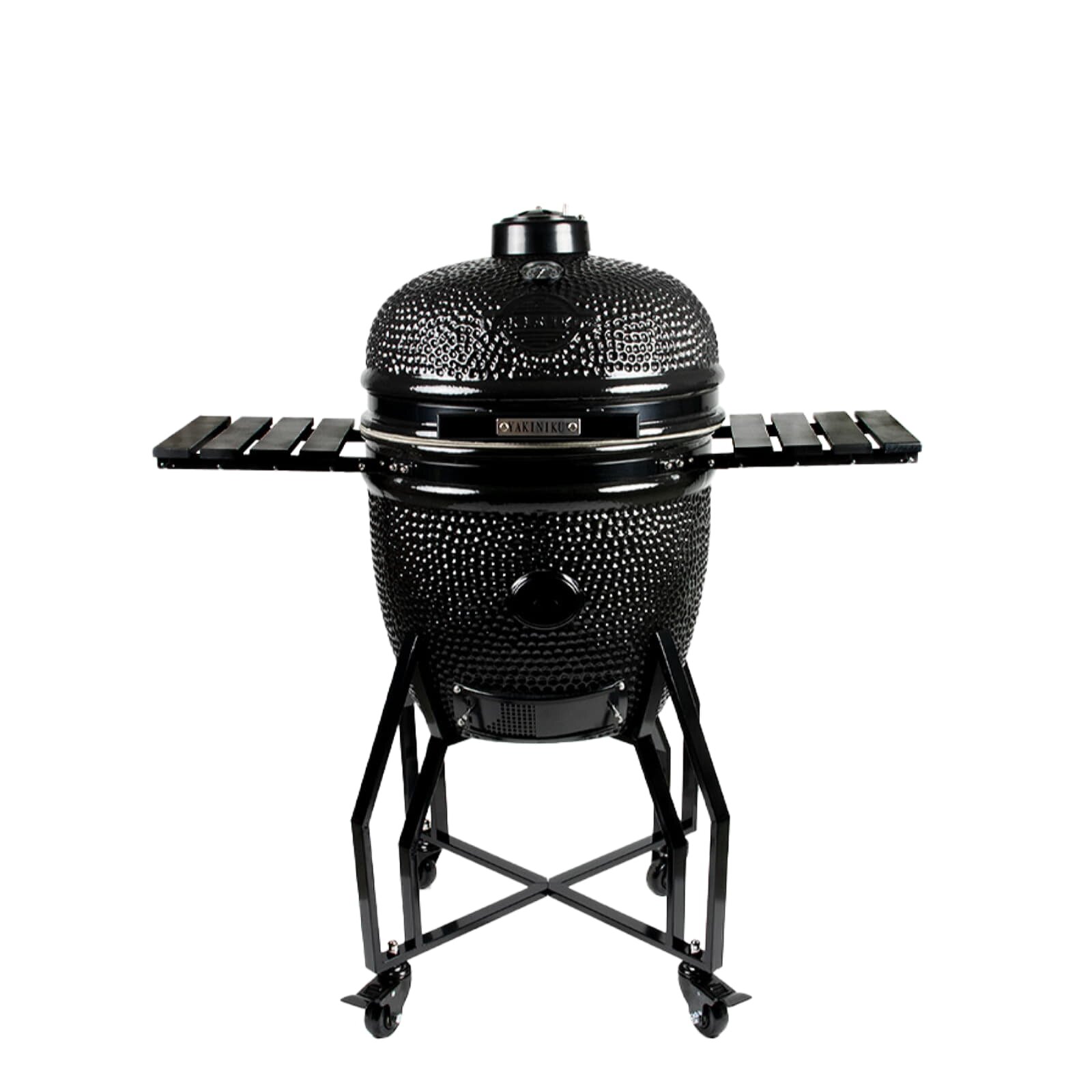 Keramikgrill Yakiniku Kamado 19" Large - Black Edition - Set inkl. Gestell + Pro Set