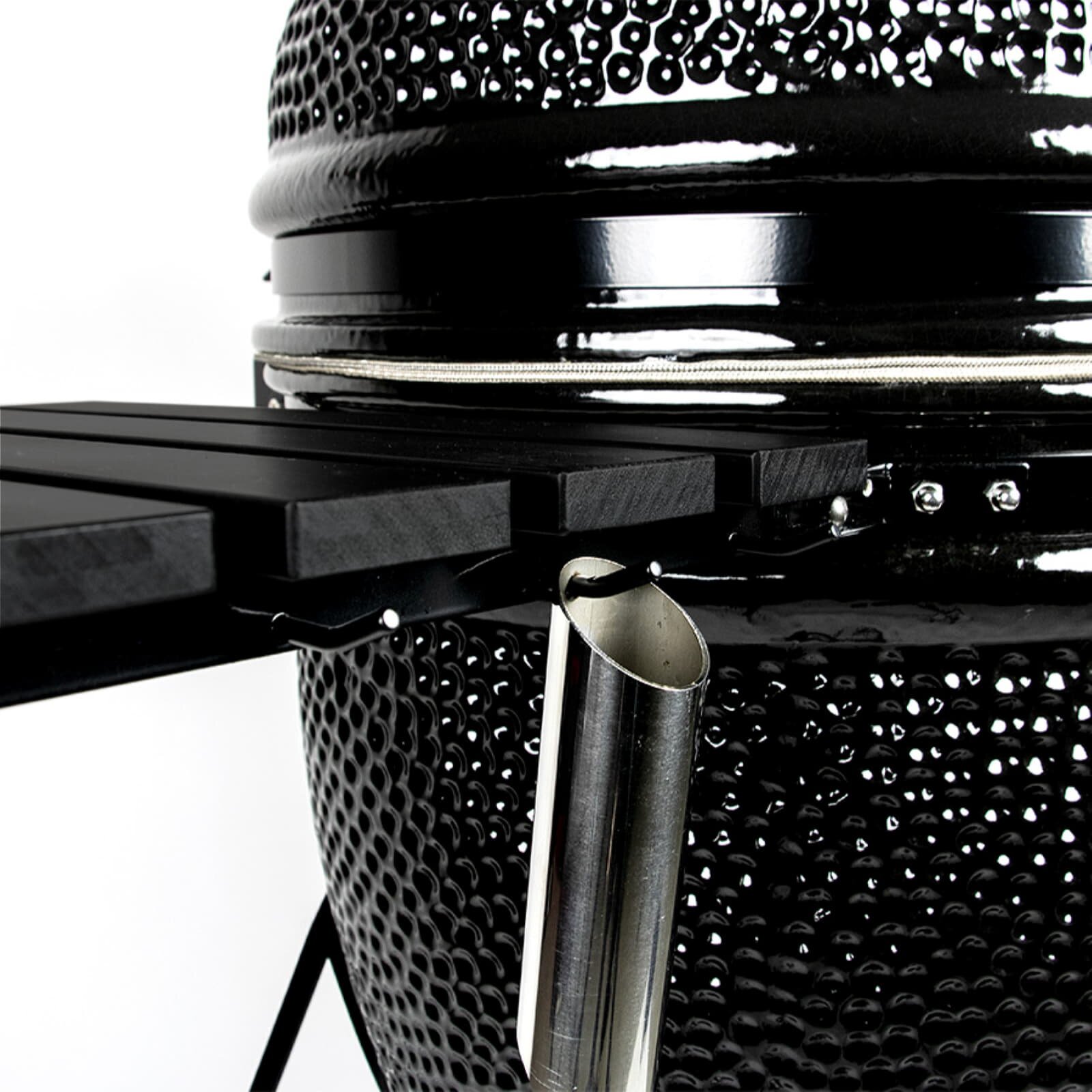 Keramikgrill Yakiniku Kamado 19" Large - Black Edition - Set inkl. Gestell + Pro Set