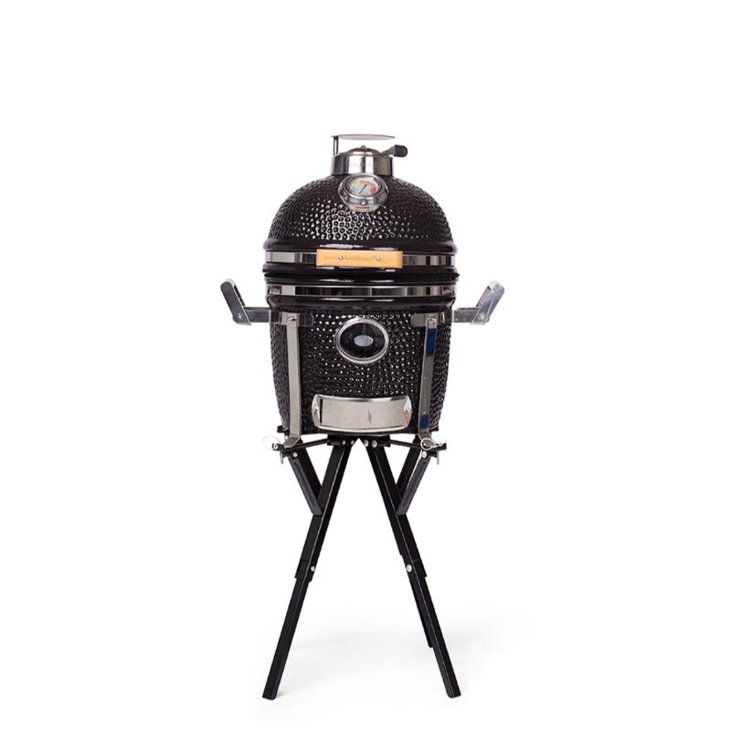 Keramikgrill Yakiniku Kamado 13", Compact inkl. Camping Gestell