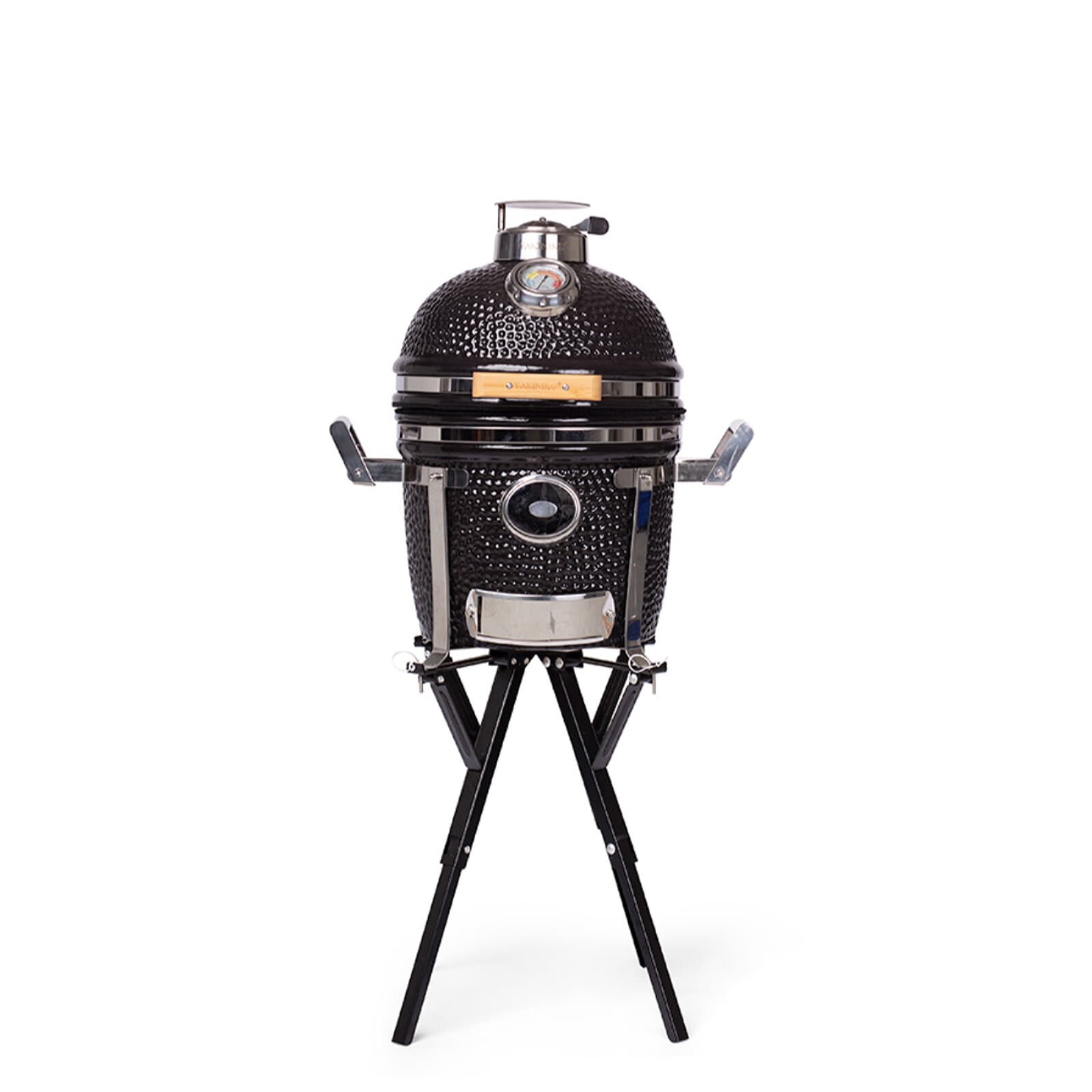 Keramikgrill Yakiniku Kamado 13", Compact inkl. Camping Gestell
