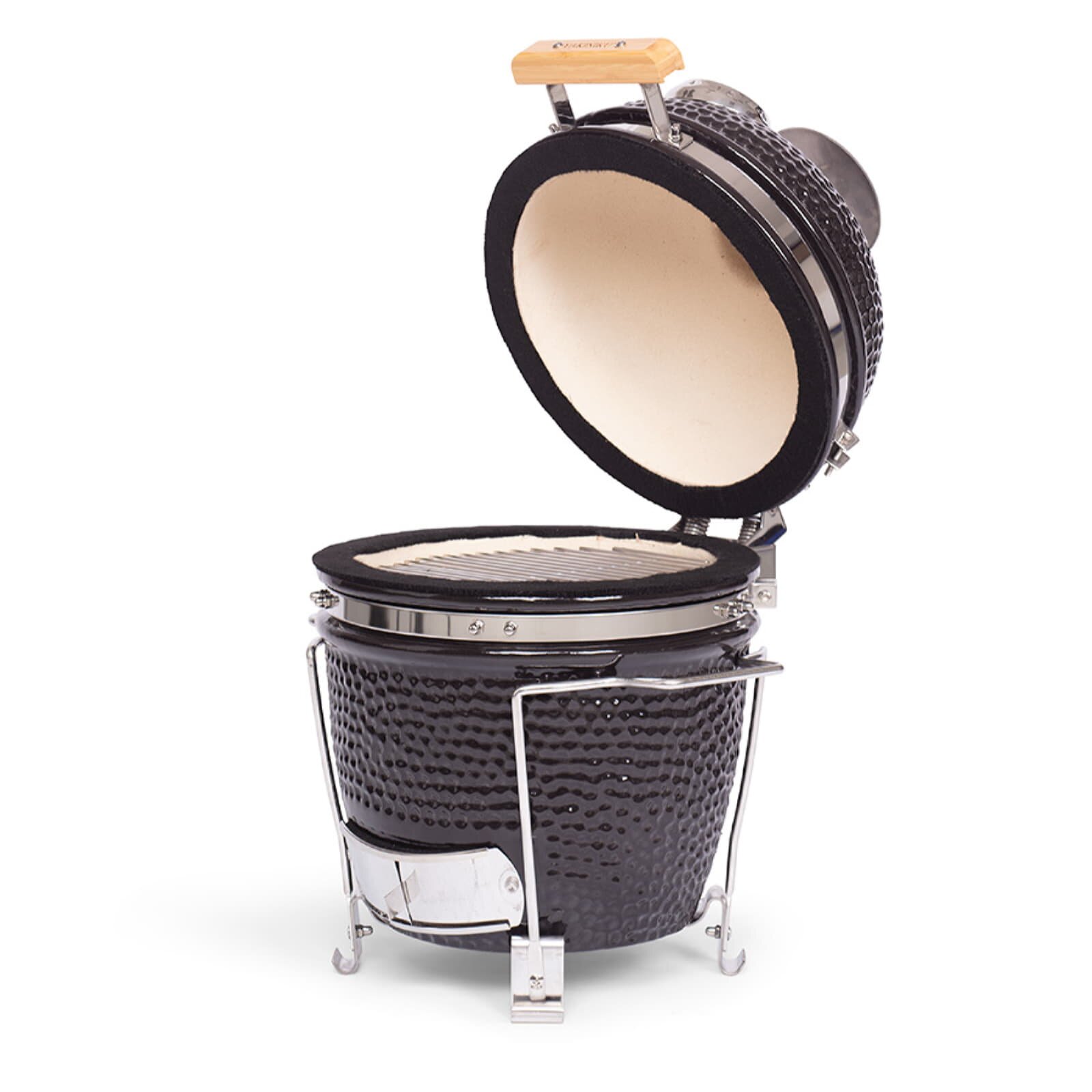 Keramikgrill Yakiniku Kamado 11", Mini inkl. tragbarem Gestell