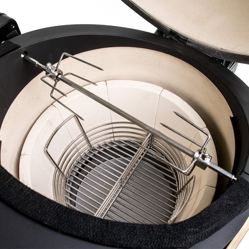 Yakiniku Rotisserie- System für Kamado 22" Xlarge + 19" Large