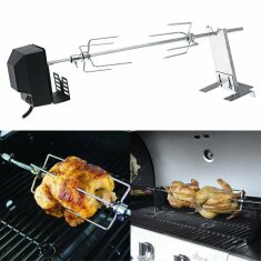 Yakiniku Rotisserie- System für Kamado 22" Xlarge + 19" Large
