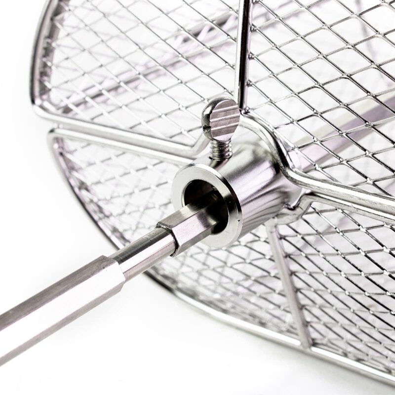 Yakiniku Korb für Rotisserie Kamado 22" Xlarge + 19" Large