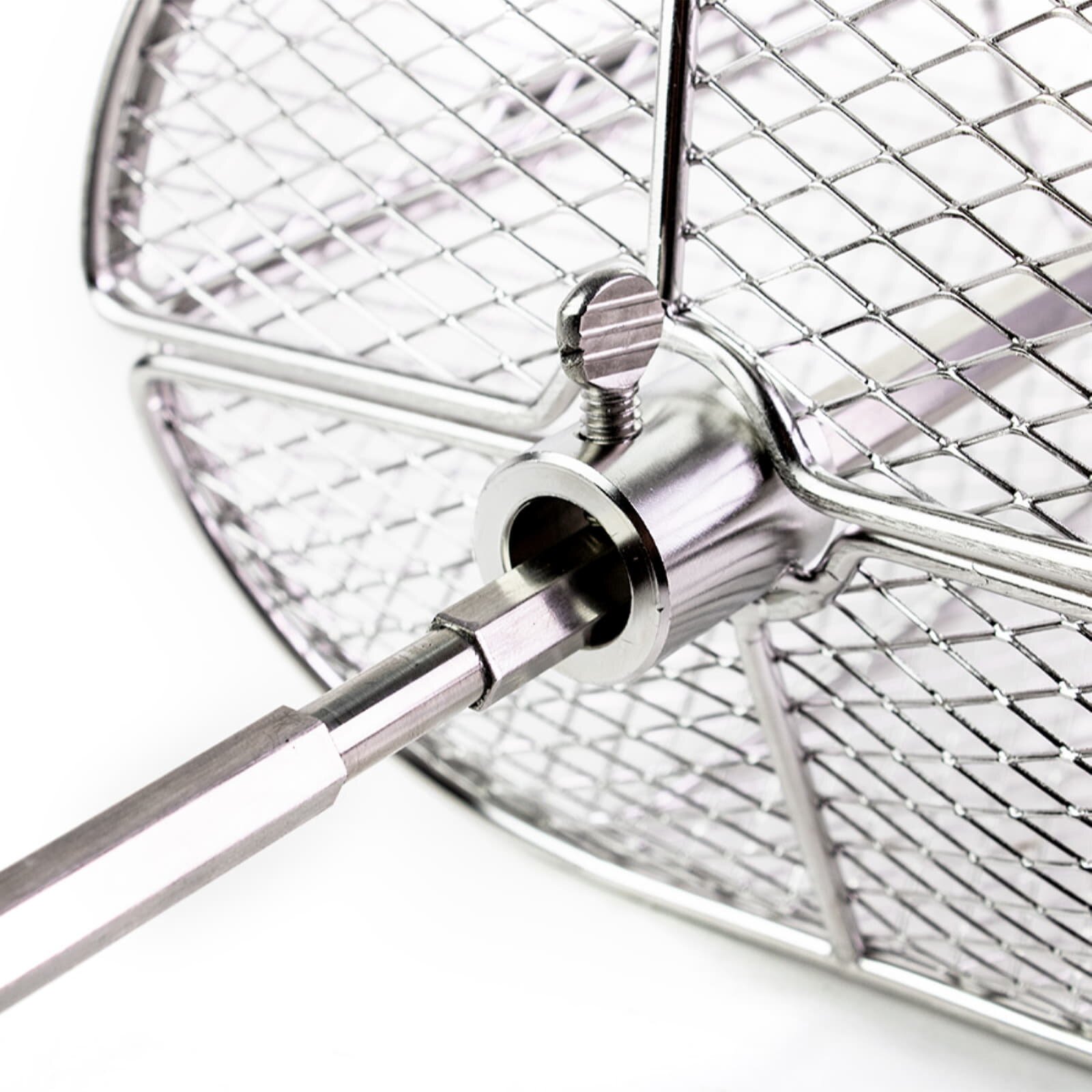 Yakiniku Korb für Rotisserie Kamado 22" Xlarge + 19" Large