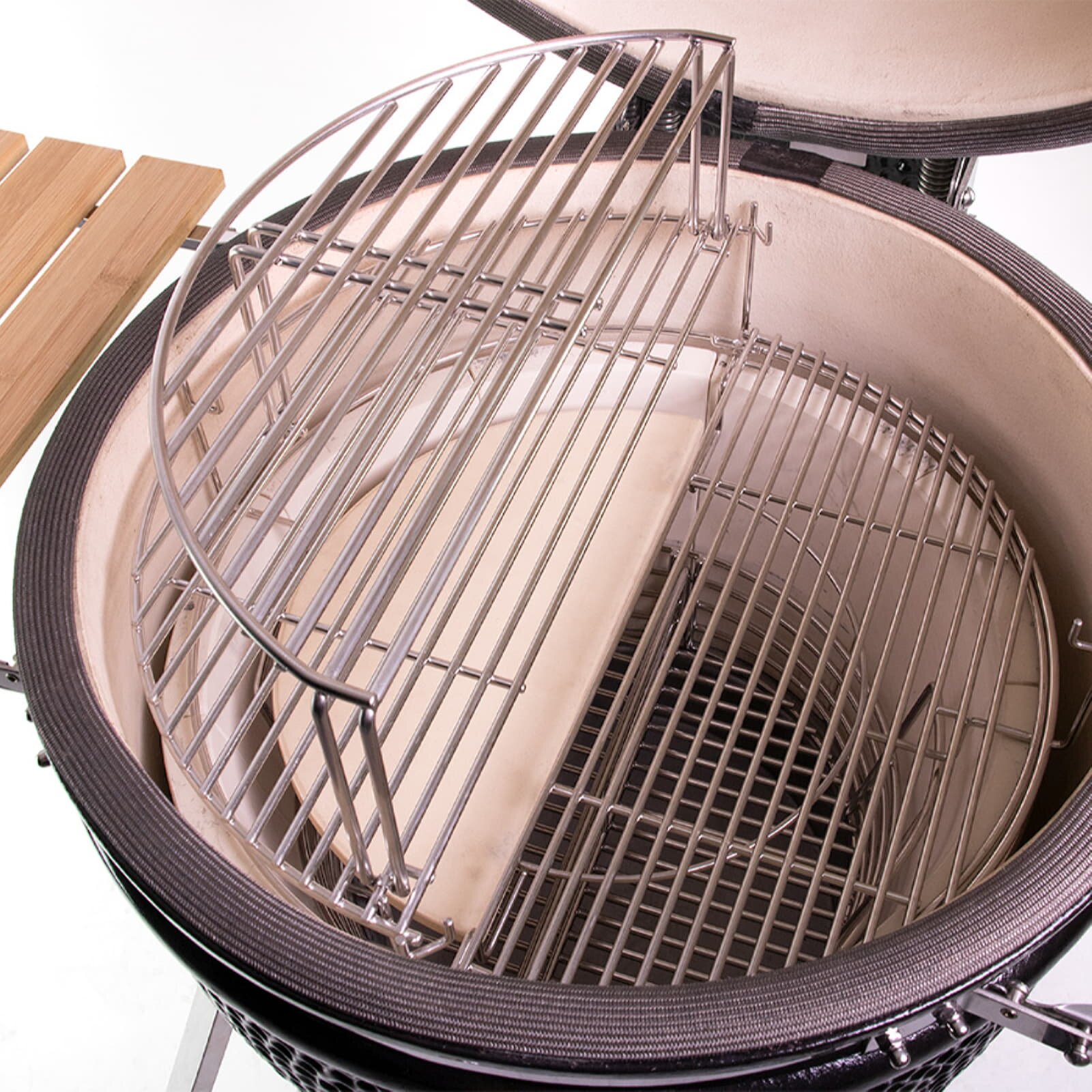 Yakiniku halbe Grillrosterhöhung für Kamado 19" Large