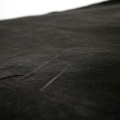 Yakiniku Bodenmatte aus Echtleder für Kamadogrills, 110 x 70 cm, Schwarz