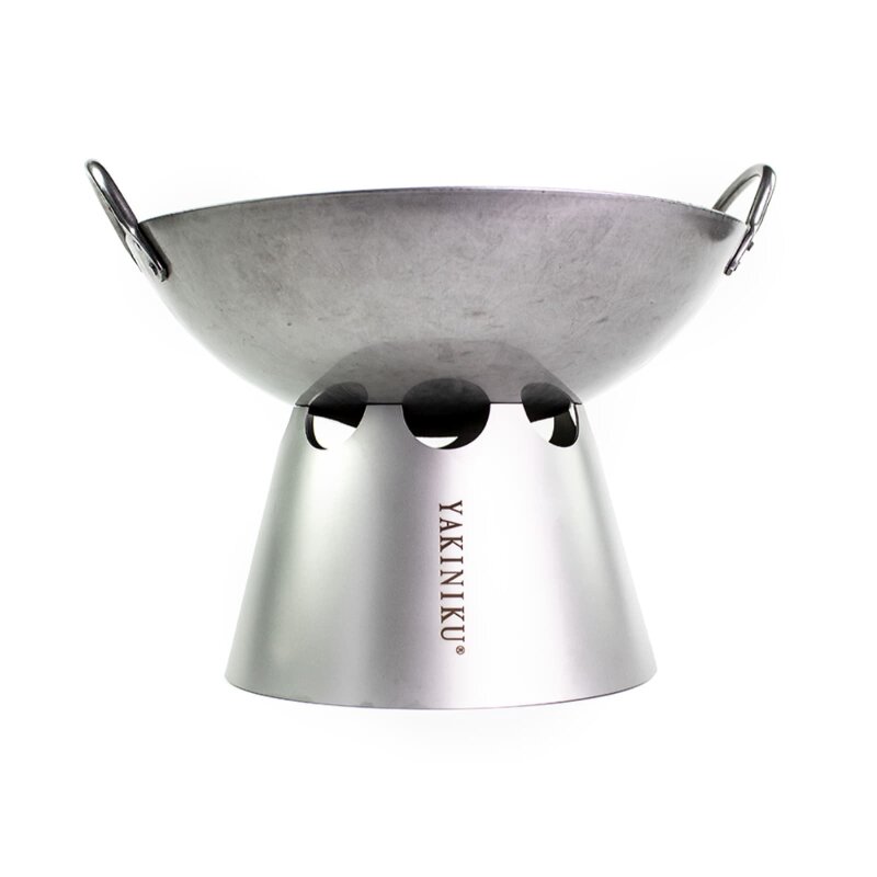 Yakiniku Vulcano WOK- Kamin für Kamado 16" Medium und 13" Compact