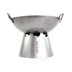 Yakiniku Vulcano WOK- Kamin für Kamado 16" Medium und 13" Compact