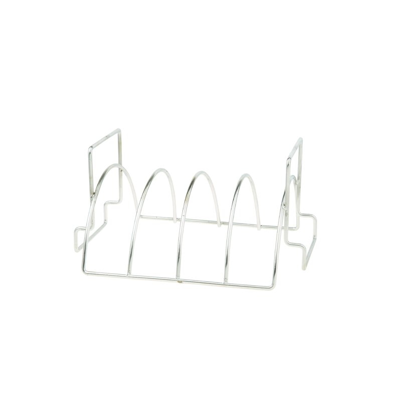 Yakiniku Rippchenhalter für 4 Rippchen/ Rouladen, Edelstahl