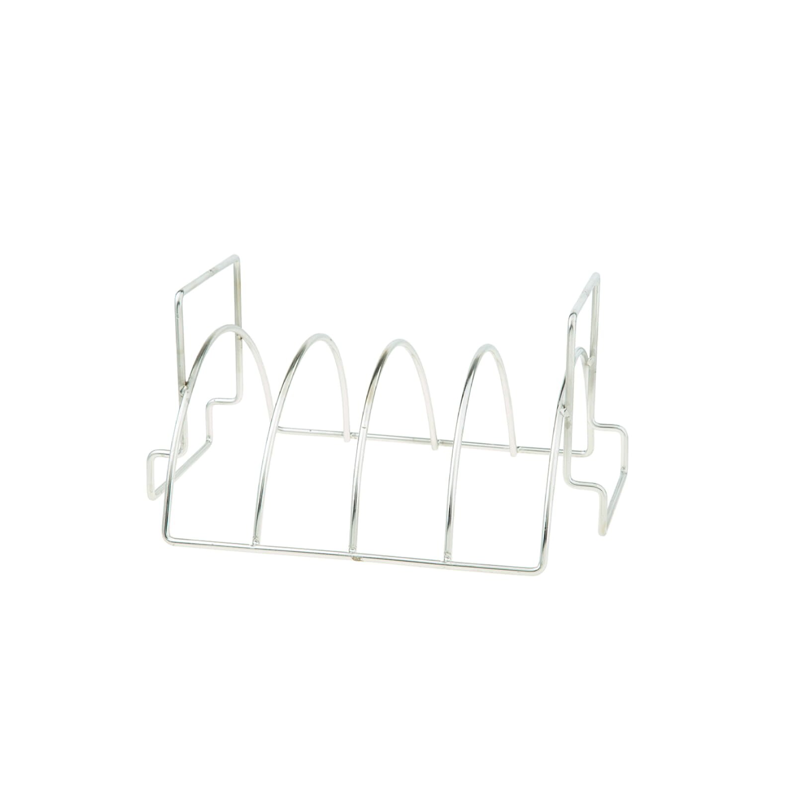 Yakiniku Rippchenhalter für 4 Rippchen/ Rouladen, Edelstahl