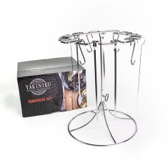 Yakiniku Tandoori Set inkl. 6 Haken & 6 Spieße, Edelstahl