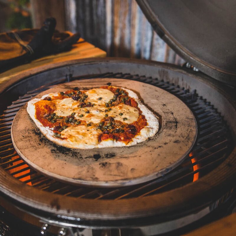 Yakiniku Pizzastein für Kamado 24" XXL + 22" XL, Ø 42 cm
