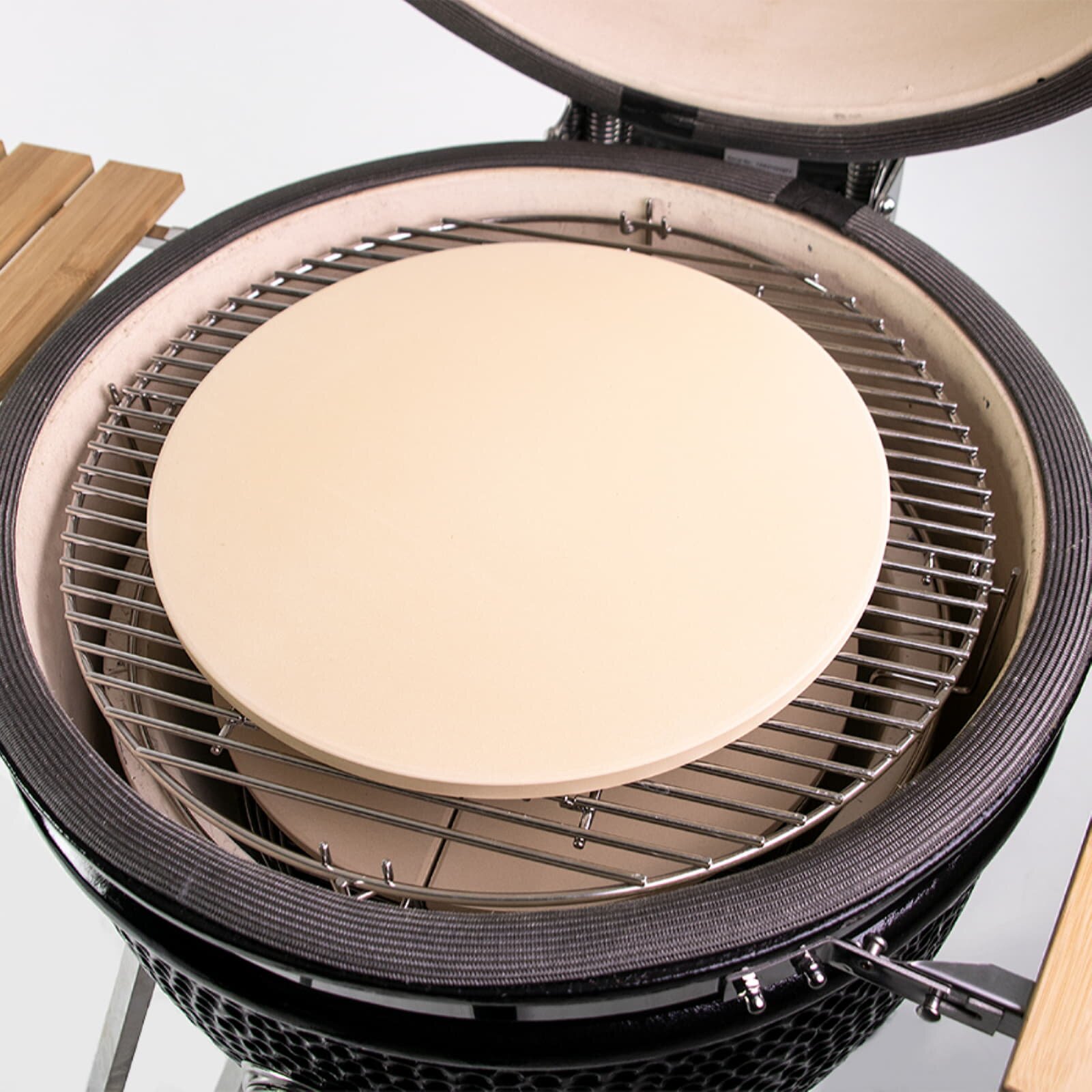 Yakiniku Pizzastein für Kamado 19" Large, Ø 36,5 cm