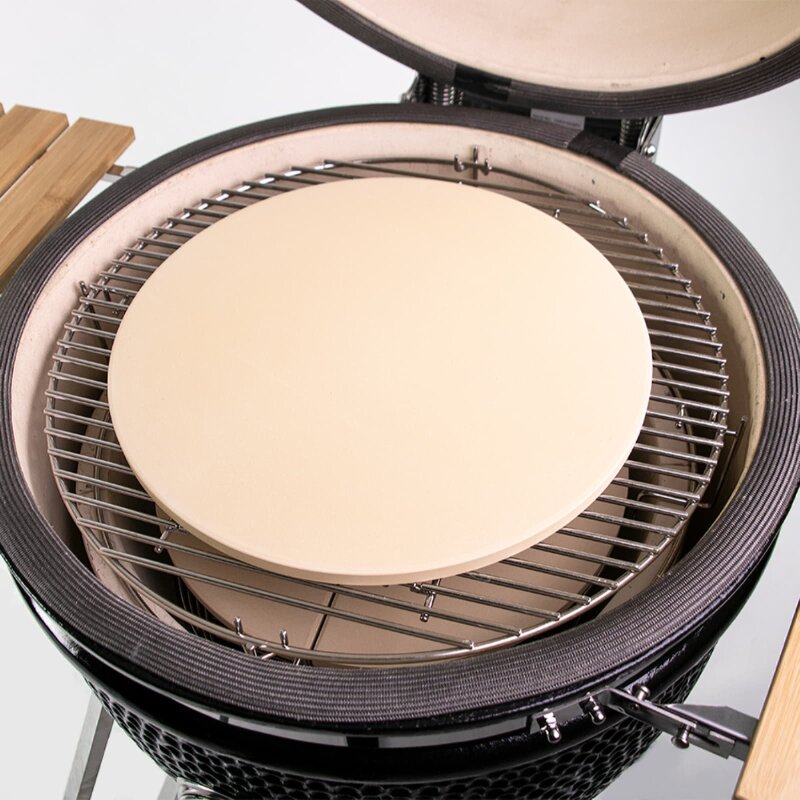 Yakiniku Pizzastein für Kamado 16" Medium, Ø 34 cm