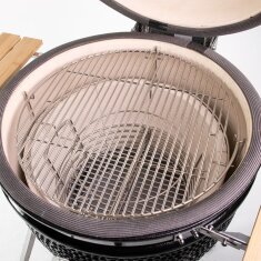 Yakiniku 2 Halbmondgitter für Kamado 19" Large, Edelstahl