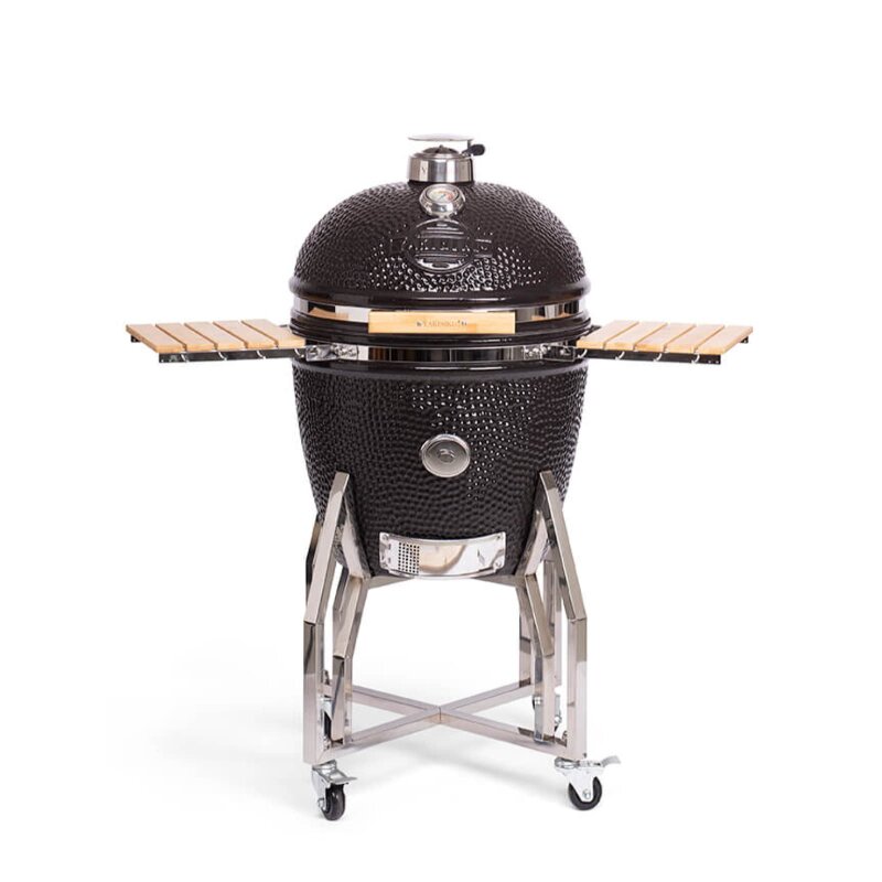 Keramikgrill Yakiniku Kamado 22", XL inkl. Gestell + Seitentischen + Rollen