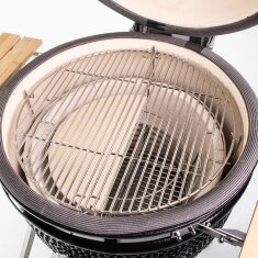 Yakiniku 2 Halbmond Hitzedeflektoren für Kamado 19" Large