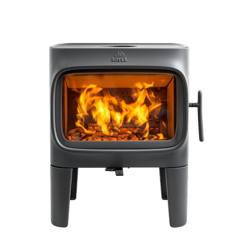 Kaminofen Gussofen Jotul F 305 LL (mit langen Beinen) - 7 KW - schwarz lackiert (BP)