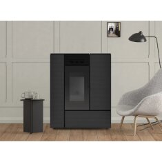 wassergef&uuml;hrter Pelletofen MCZ Feel Hydro Matic 24 R (Anschluss hinten) - Maestro+ - 24,2 kW