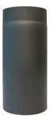 Rauchrohr Ø120 x 250 x 2 mm ohne Drosselklappe, Farbe schwarz