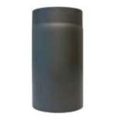 Rauchrohr Ø130 x 150 x 2 mm, Farbe schwarz