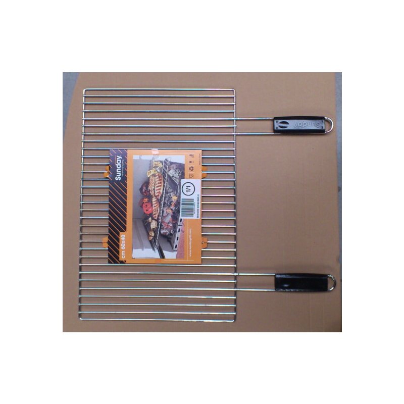 Verchromter Grillrost 60x40 cm
