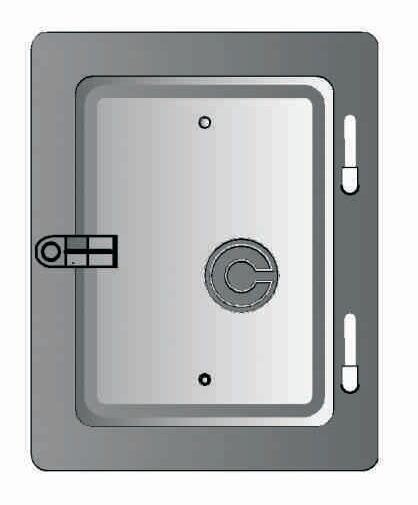 Schornsteintür/ Putztür 140 x 200 mm