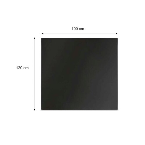 Bodenplatte Rechteck B1 aus Stahlblech 1200 x 1000 mm,...