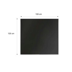 Bodenplatte Rechteck B1 aus Stahlblech 1200 x 1000 mm,...