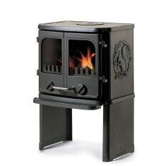 Kaminofen Gussofen Morsoe 2140 mit Eichhörnchen -...