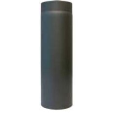 Rauchrohr Ø120 x 330 x 2 mm, Farbe schwarz