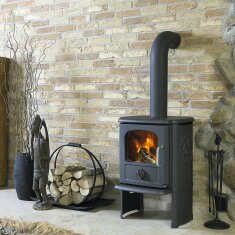 Kaminofen Gussofen Morsoe 3142 mit Eichh&ouml;rnchen - 5,2 kW