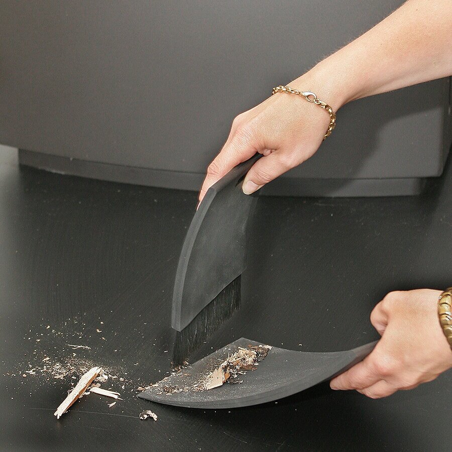 Kaminbesteck Morsoe LOOP - Wandmontage, 4- teilig