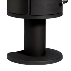 Kaminofen Gussofen Morsoe 7948 auf S&auml;ulenpodest - 7,3 kW