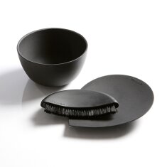 Morsoe Curva Kaminbesteck in schwarz, 3- teilig