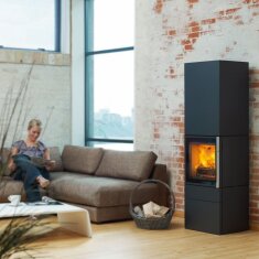 Kaminofen Jydepejsen Cubic 166 - 8 kW