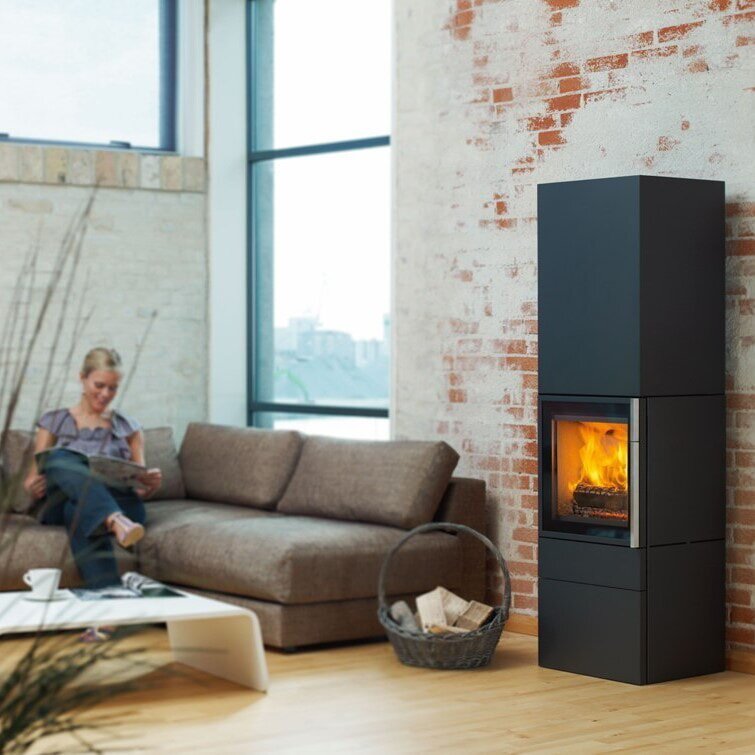 Kaminofen Jydepejsen Cubic 166 - 8 kW