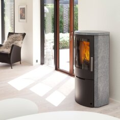 Kaminofen Jydepejsen Mido Speckstein - 6 kW